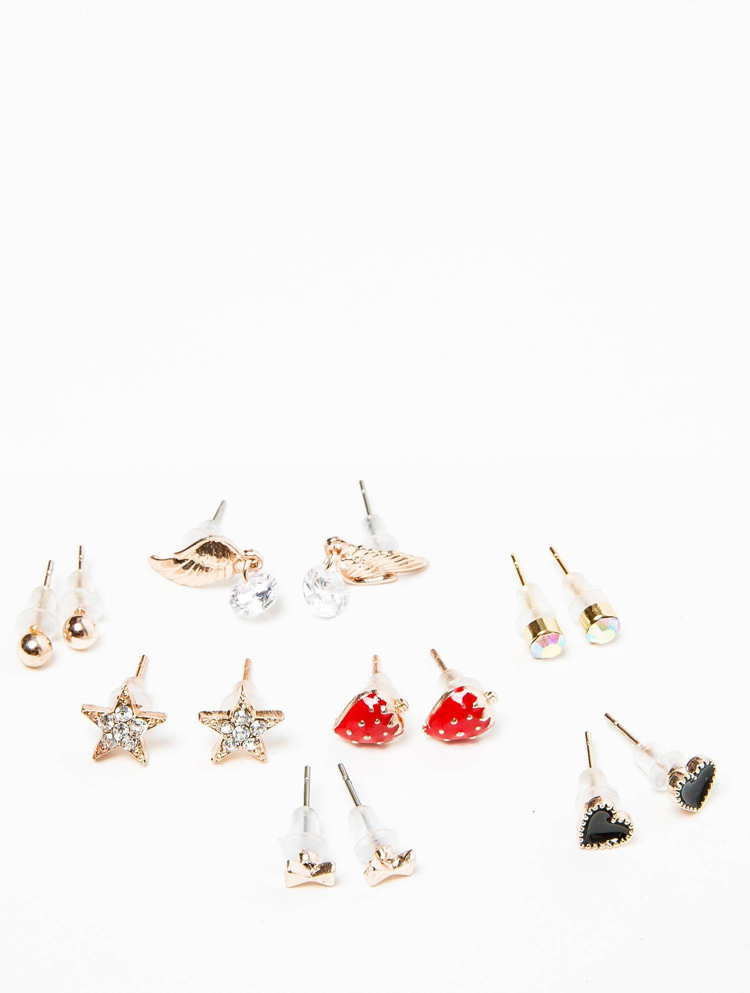 Gold earrings Yups dbi0447. R00