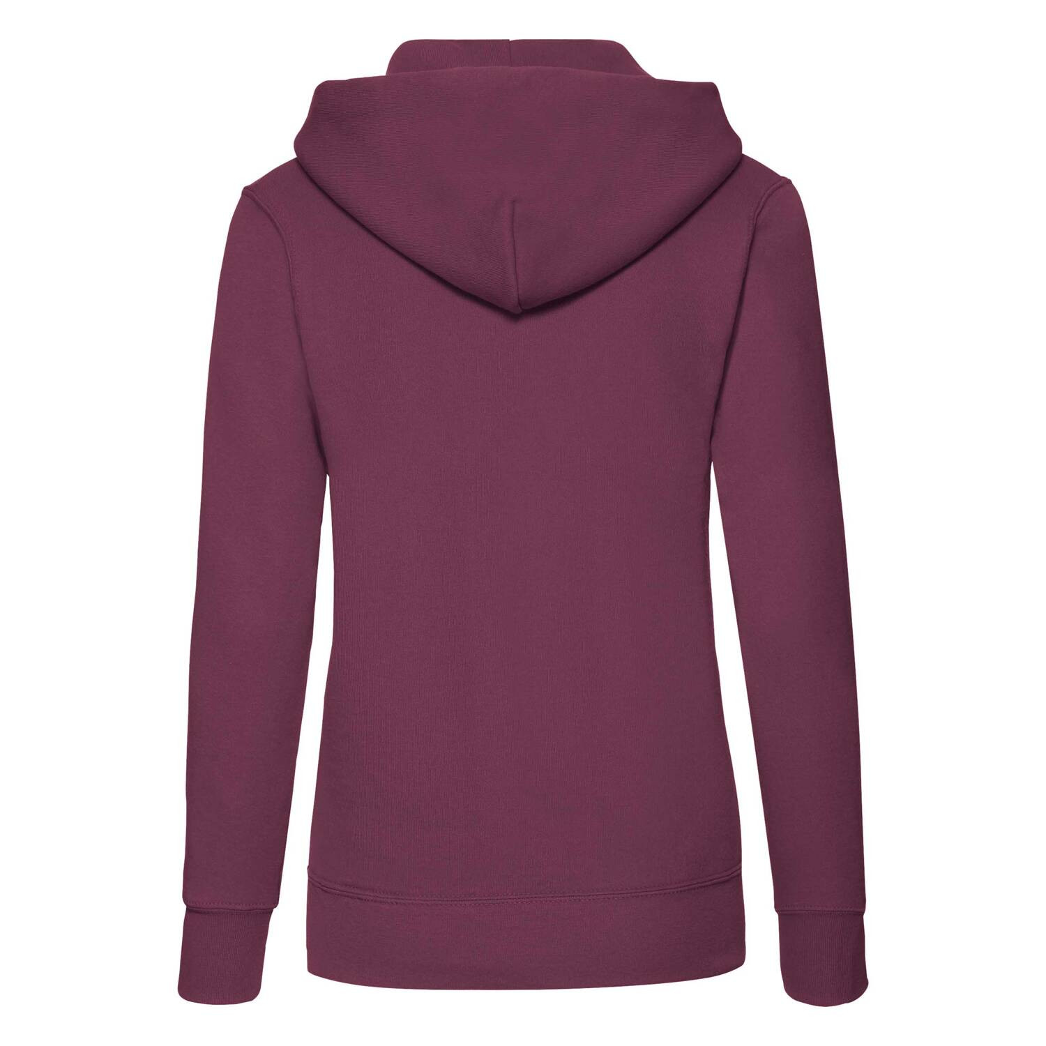 Burgundy Hooded Sweat Fruit of the Loom