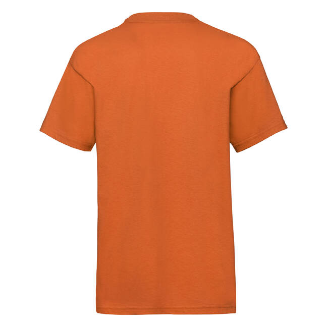 Orange Baby Cotton T-shirt Fruit of the Loom