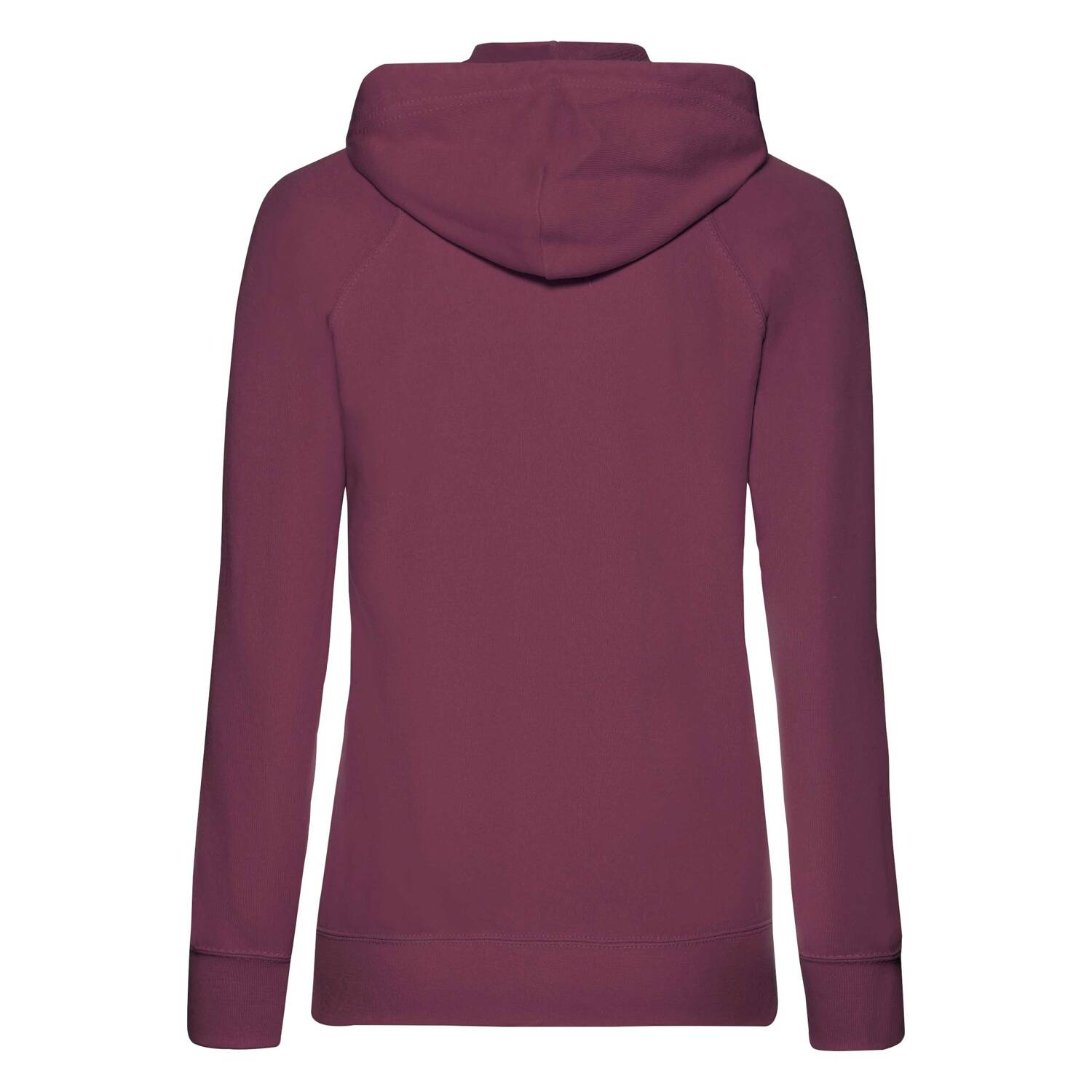 Burgundy hoodie Lady fit Fruit Of The Loom