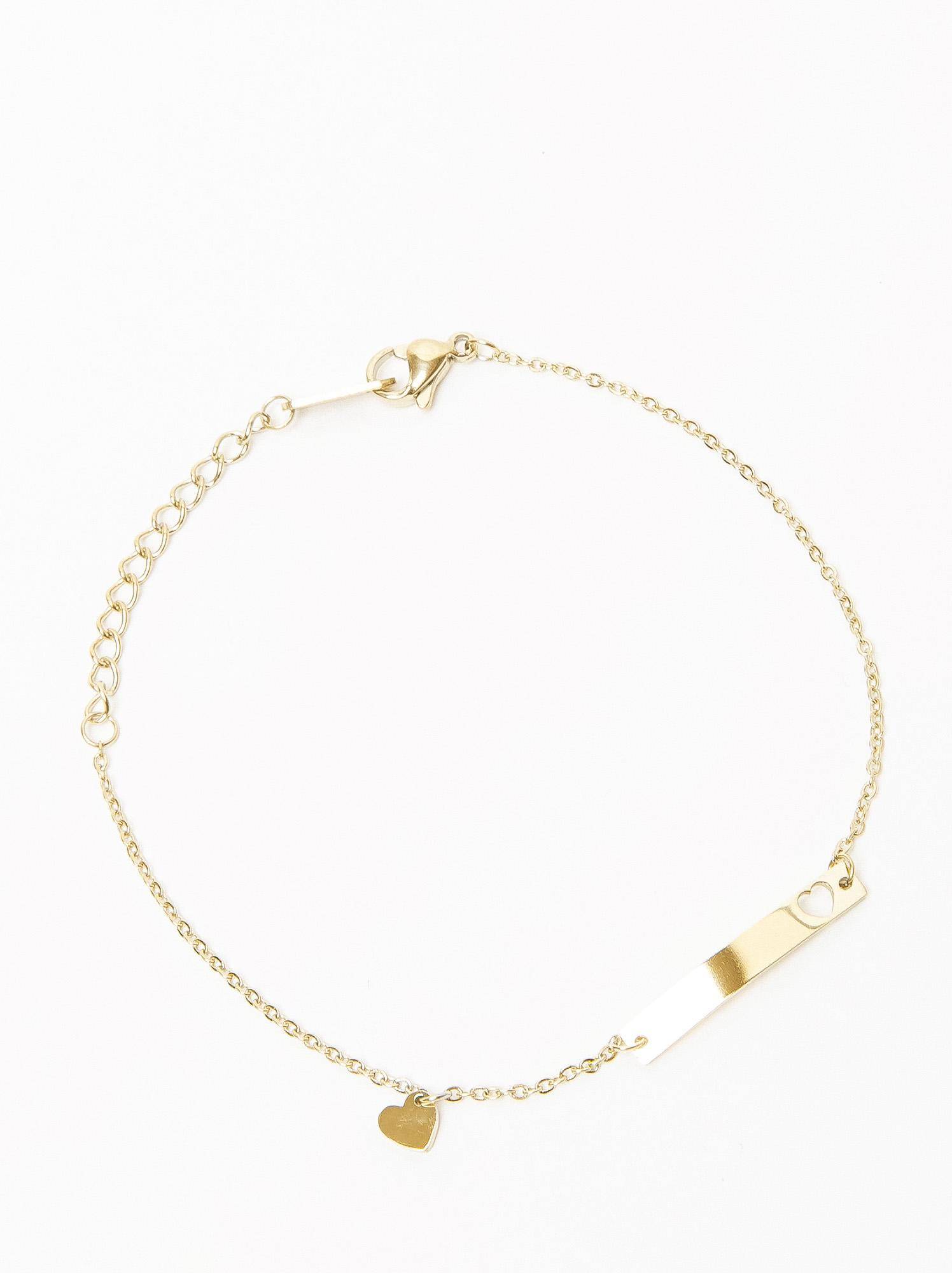 Levně Gold plated bracelet Yups dbi0468. R06