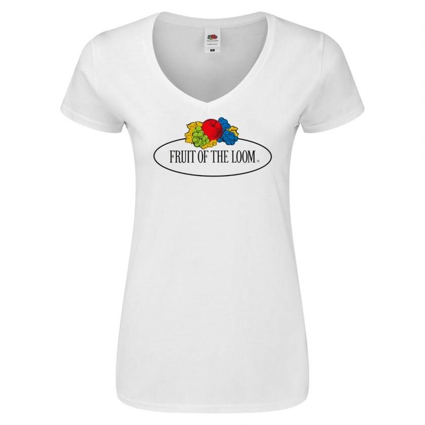 Women's T-Shirt Ladies Vintage V-neck T Fotl Vintage