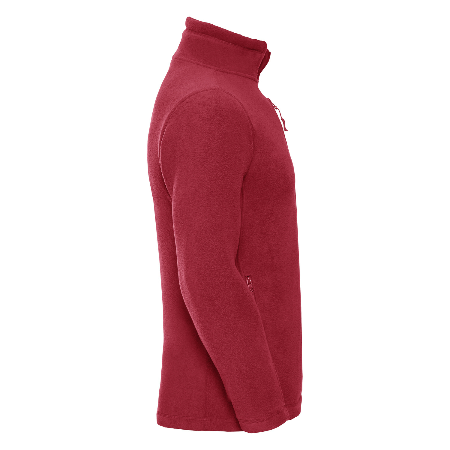 Men's fleece with long zipper 100% polyester, non-pilling fleece 320g