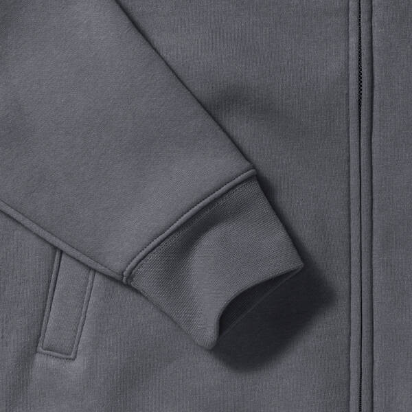 Men's Zip Up Sweatshirt - Authentic R267M 80% Plain Ring-Spun Cotton 20% Polyester (Three-Layer Fabric) 280g
