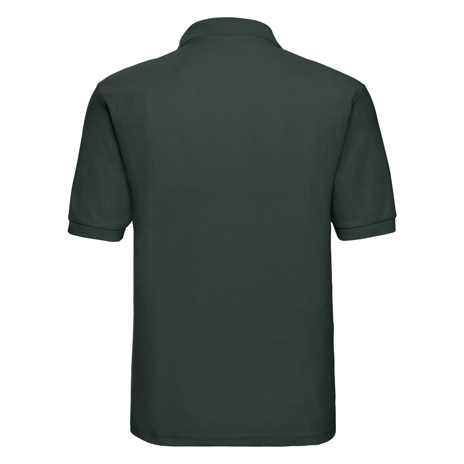 Men's Green Polycotton Polo Shirt Russell