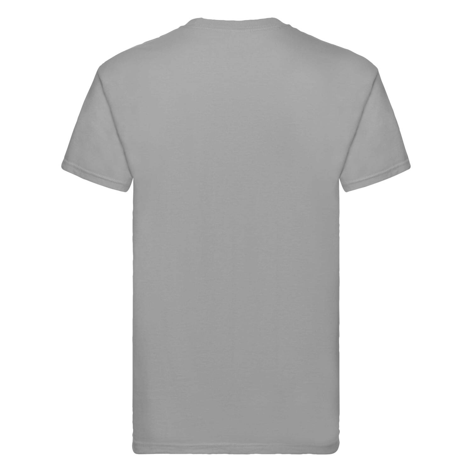 Super Premium Fruit of the Loom Men's Grey T-shirt