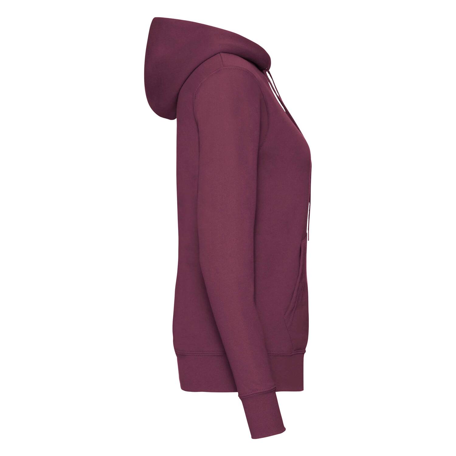 Burgundy Hooded Sweat Fruit of the Loom