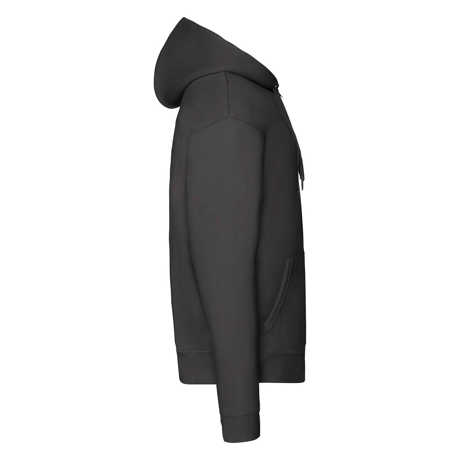 Black Men&#039;s Hoodie Premium Fruit of the Loom