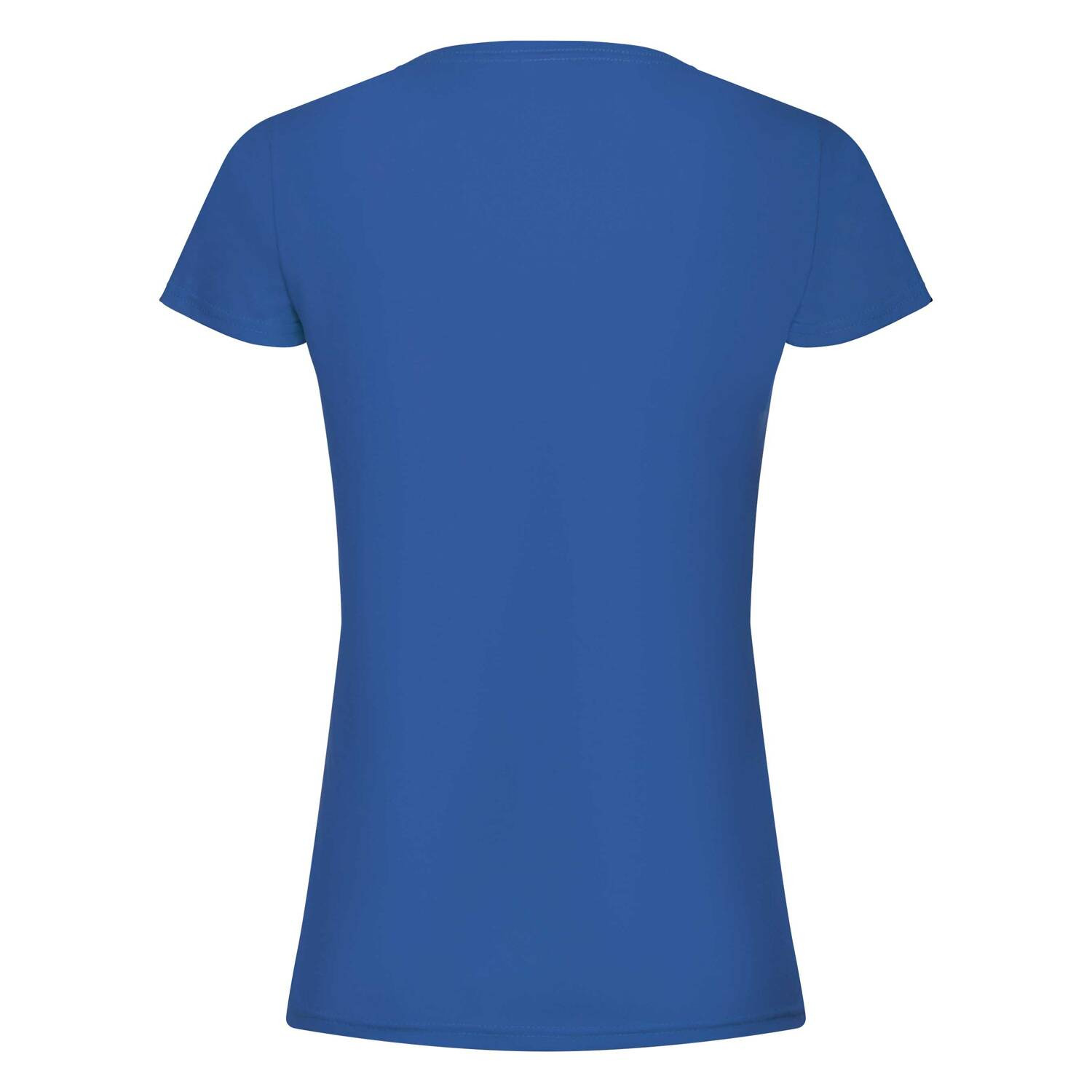 Blue Lady fit T-shirt Original Fruit of the Loom