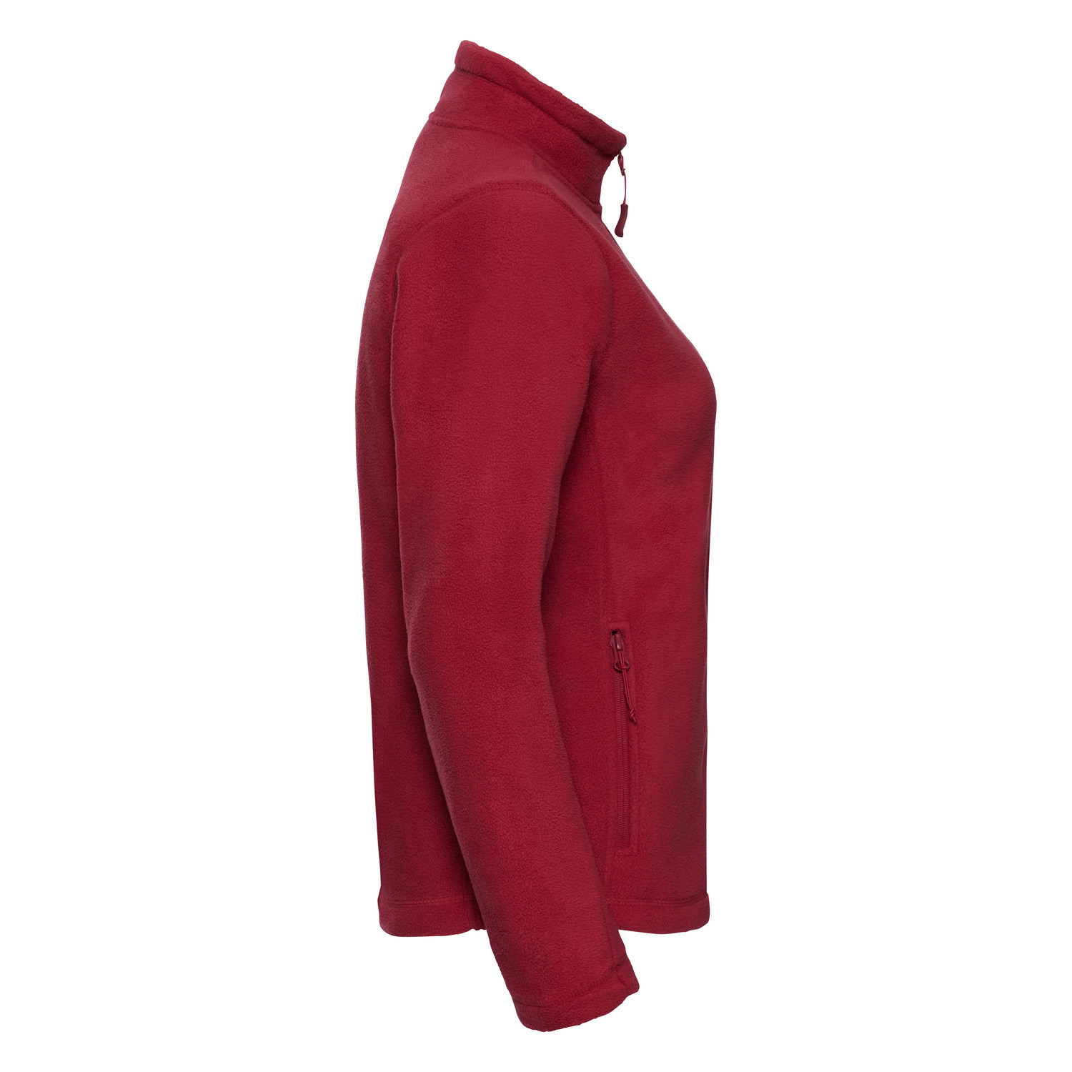 Women's fleece with long zipper 100% polyester, non-pilling fleece 320g