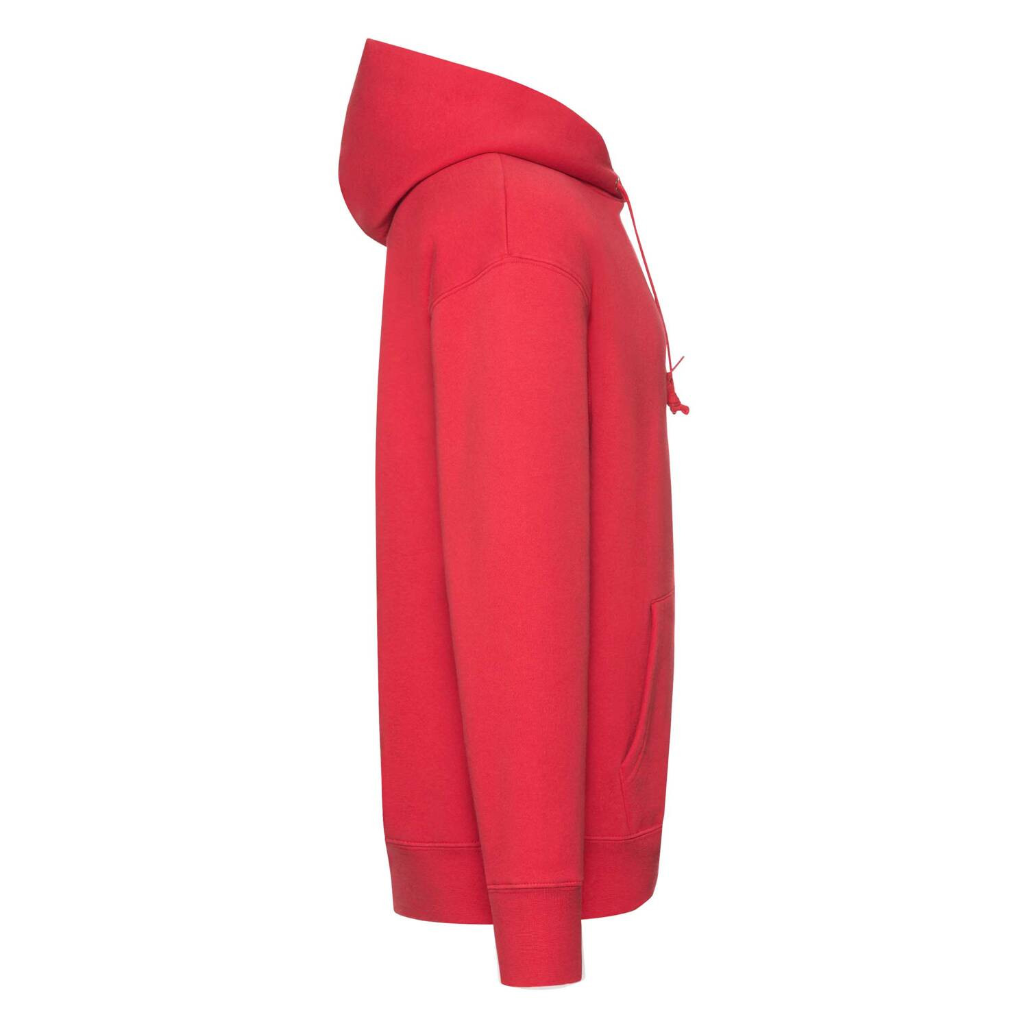 Czerwona bluza męska z kapturem Hooded Sweat Fruit of the Loom