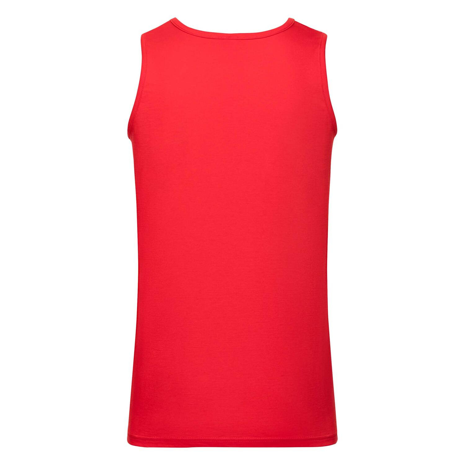 Czerwona koszulka męska Athletic Vest Fruit of the Loom