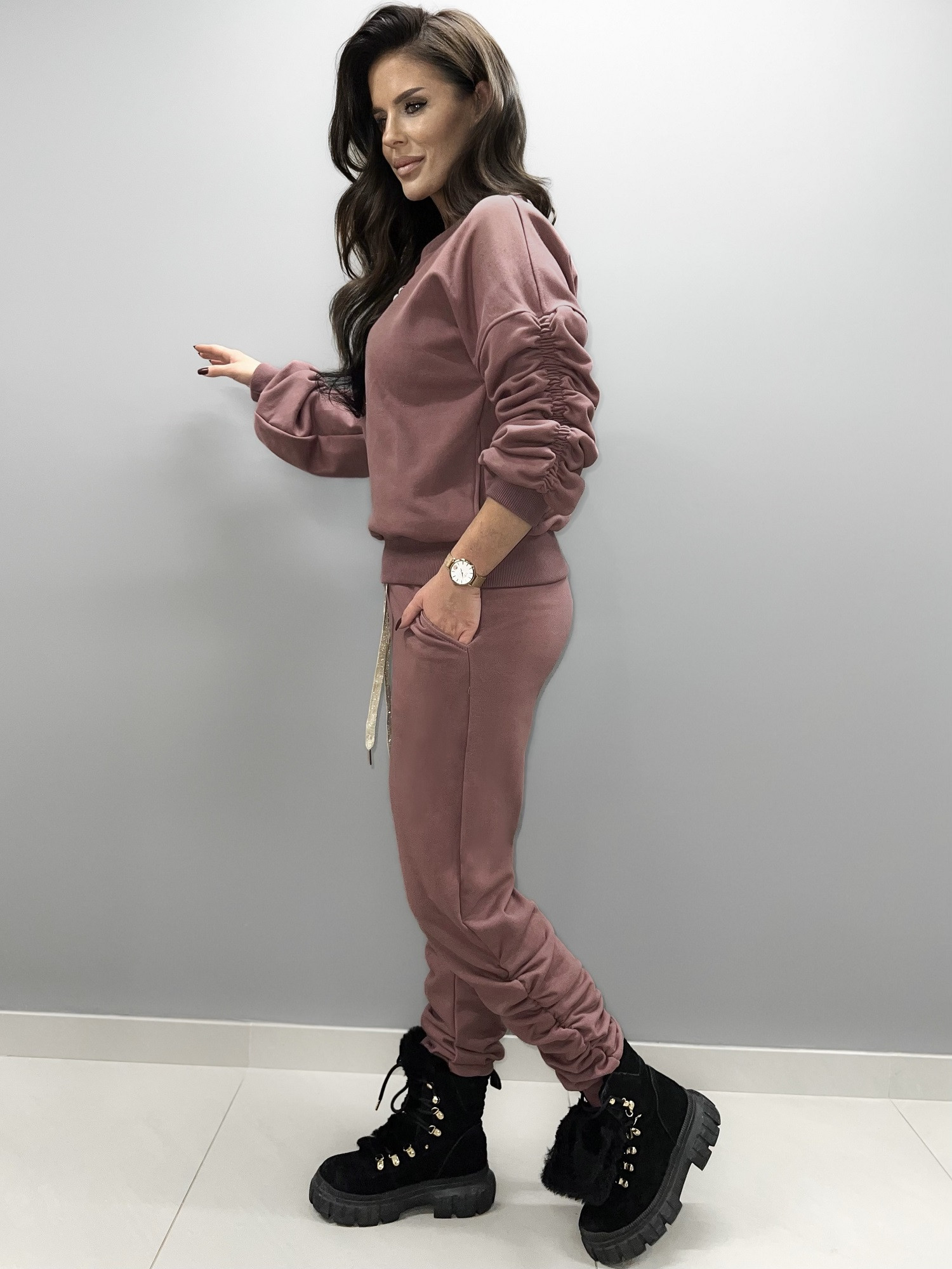 Purple pants Cocomore cmgSD1261.violet