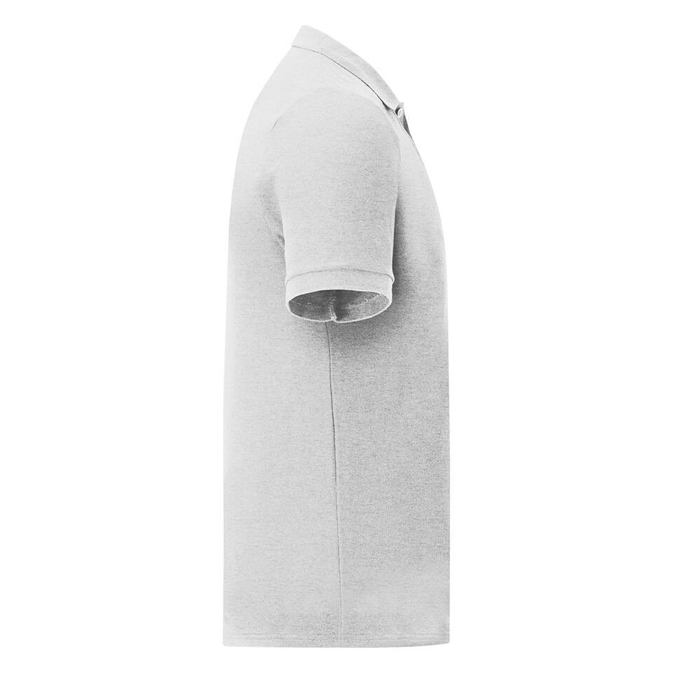 Light Grey Men's Polo Shirt Tailored Fit Friut of the Loom