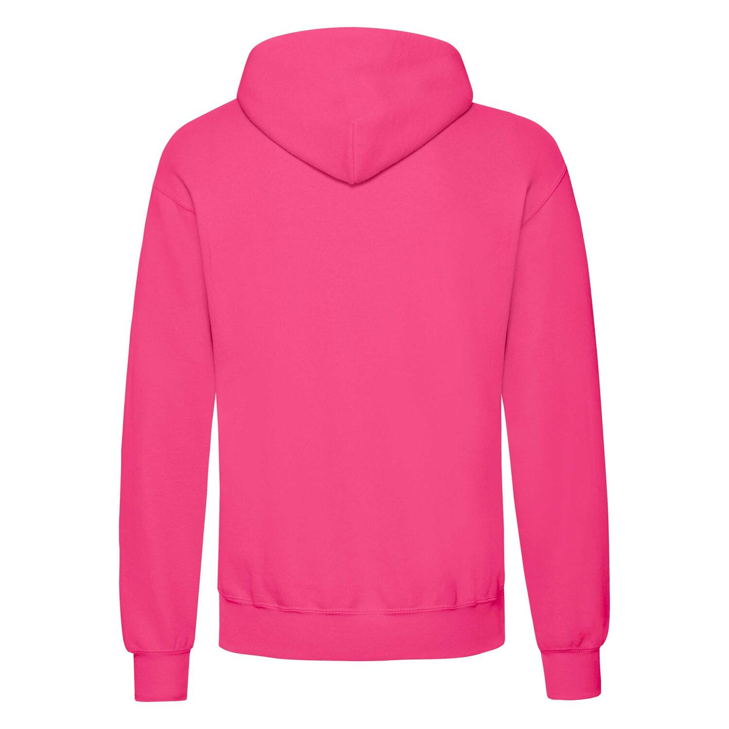 Men&#039;s Pink Hooded Sweat Fruit of the Loom