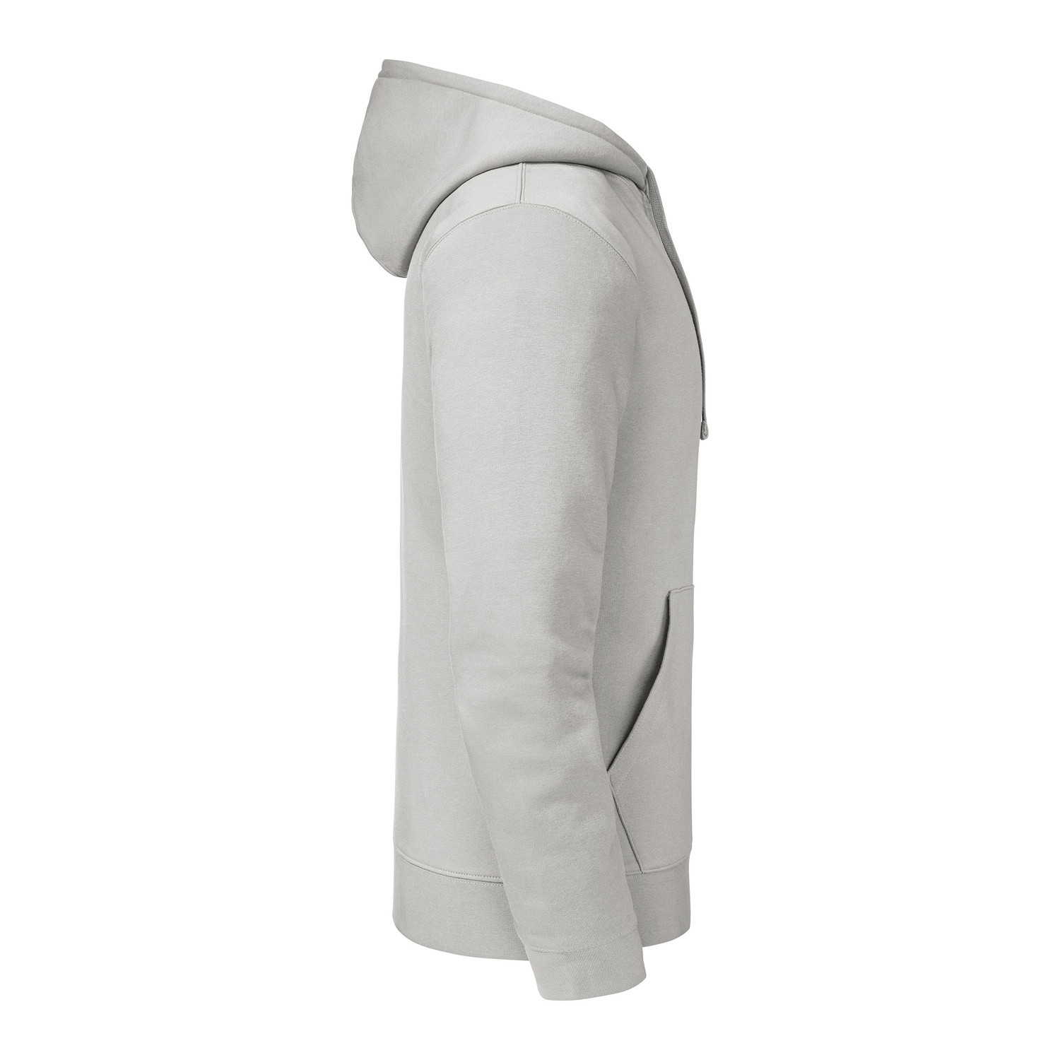 Light grey men's hoodie Authentic Russell