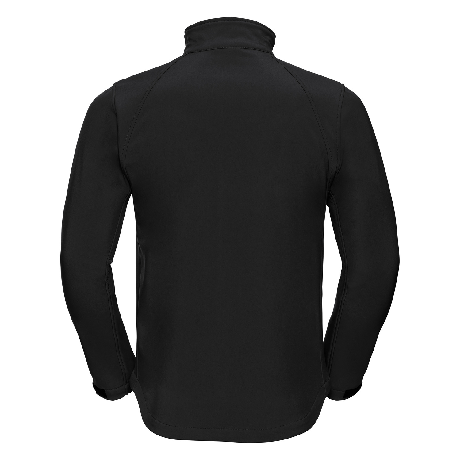 Men&#039;s Black Soft Shell Russell Jacket