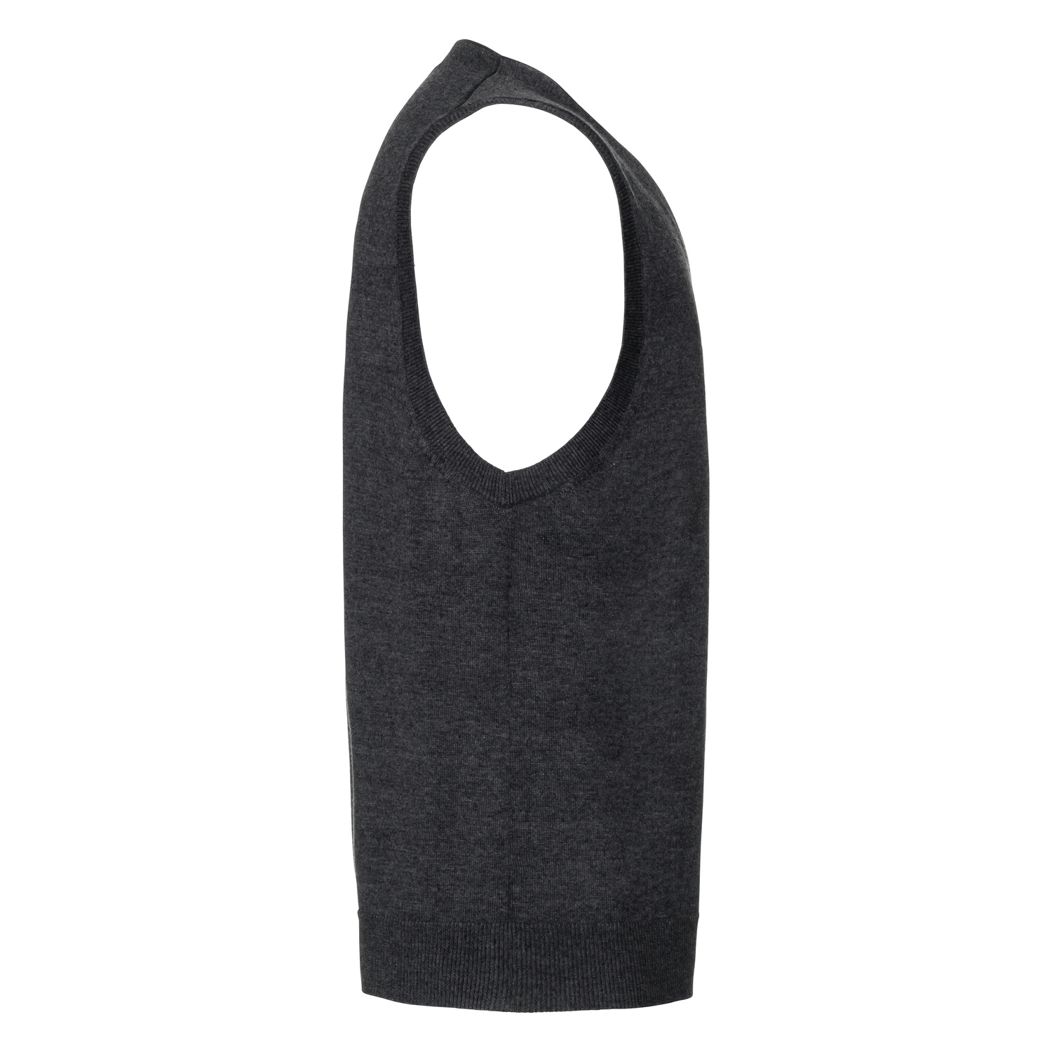 Men&#039;s Sleeveless Cardigan, Neckline V R719M 50/50 50% Cotton 50% Acrylic CottonBlend TM weave 12 275g
