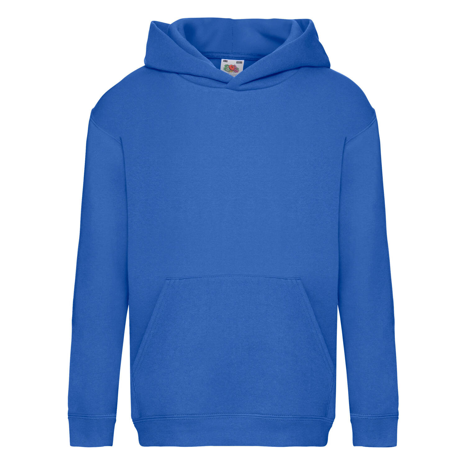 Niebieska bluza dziecięca Hooded Sweat Fruit of the Loom