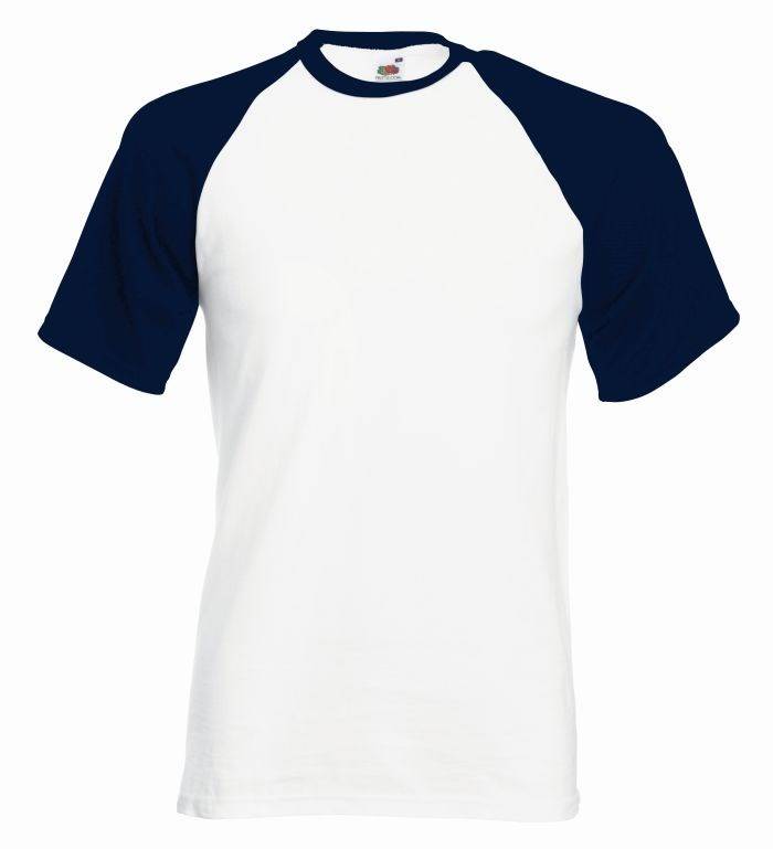 Baseball Fruit of the Loom White T-shirt