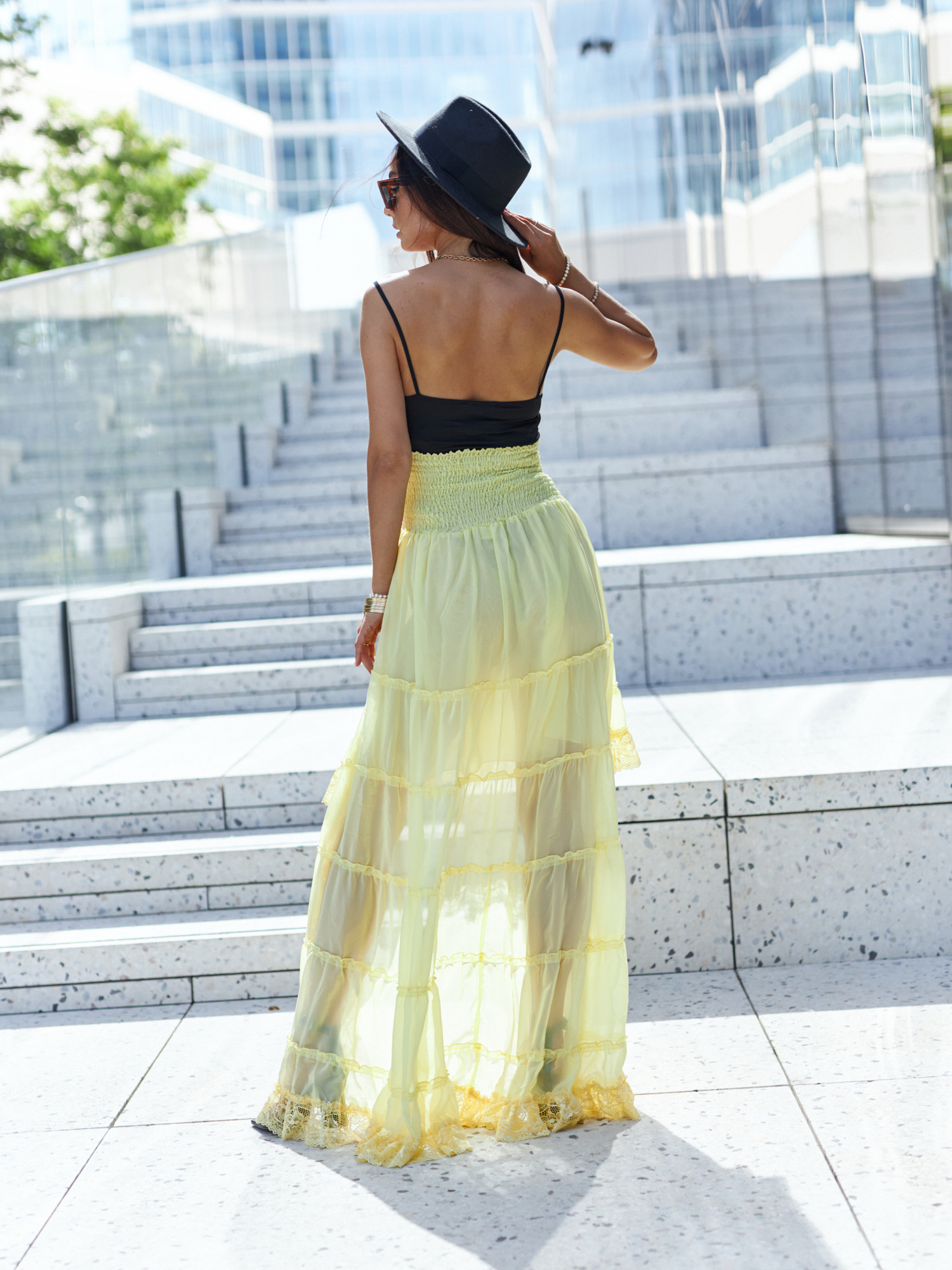 Dress yellow By o la la wxp0804. R06