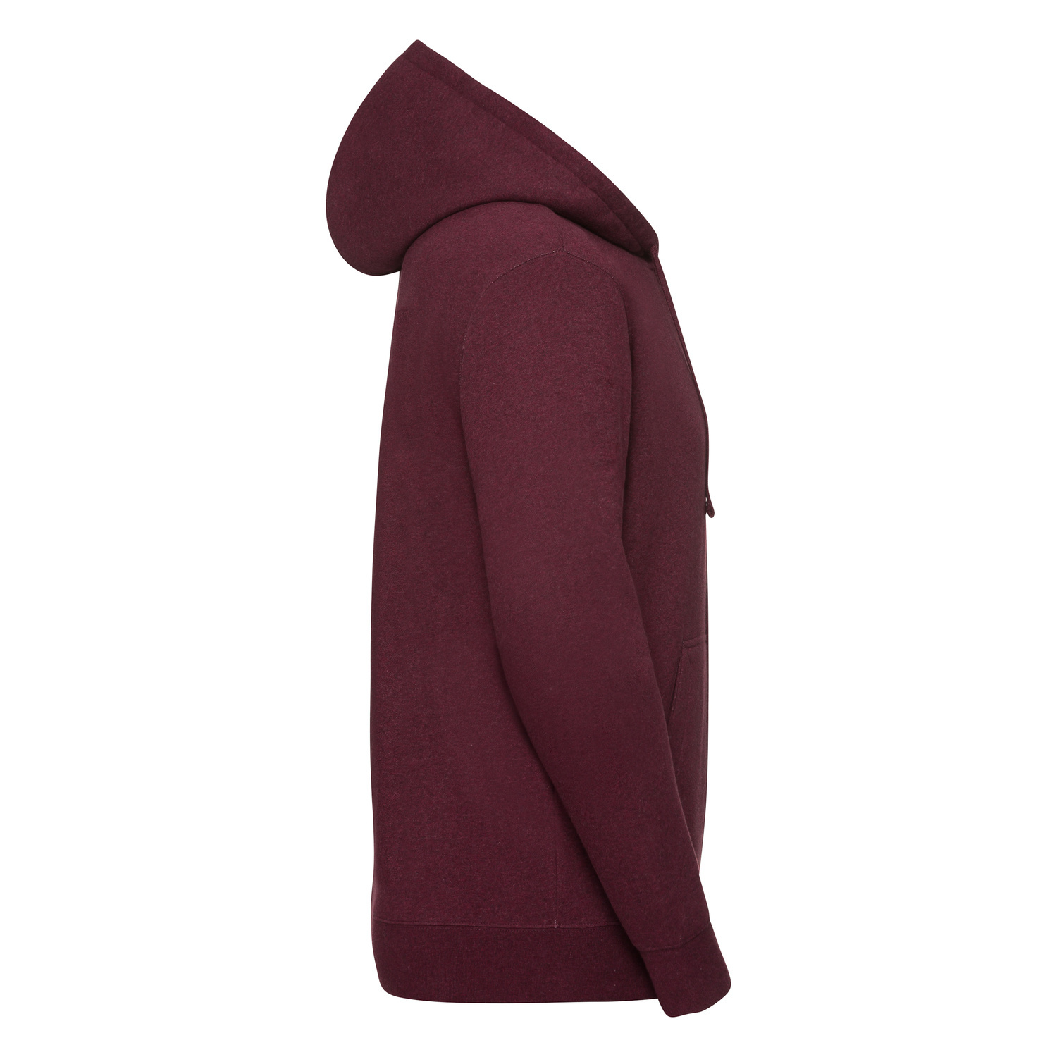 Men&#039;s Authentic Melange Zipped Hooded Sweat Russell