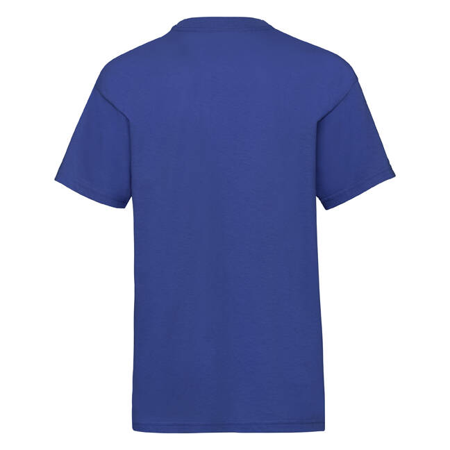 Blue Fruit of the Loom Cotton T-shirt