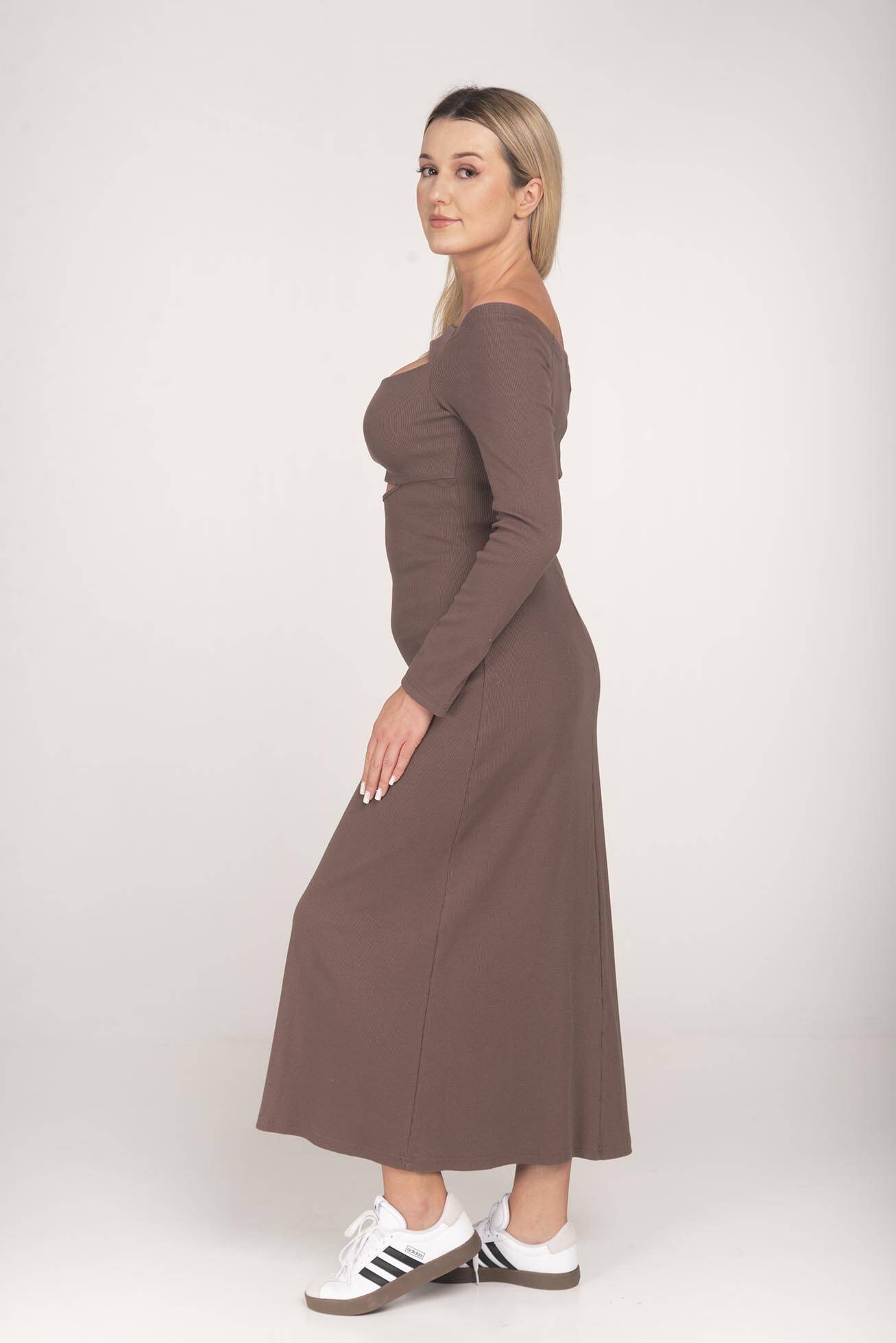Brown pencil dress By o la la
