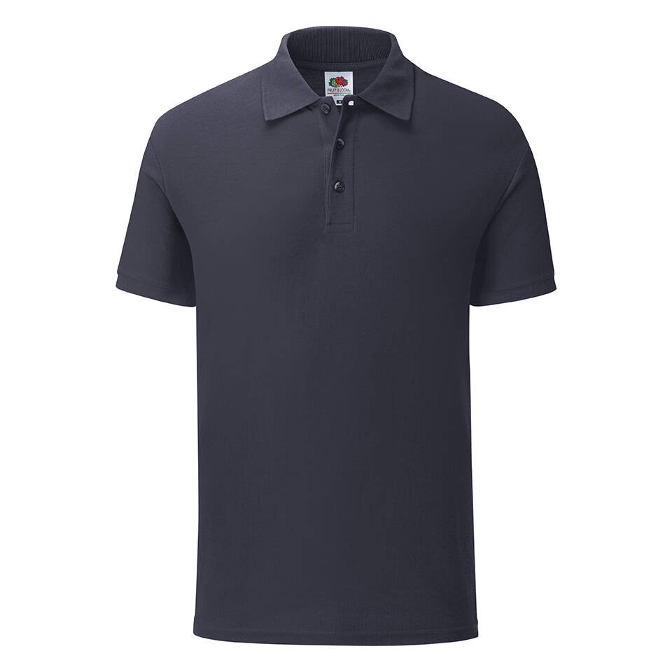Pánske polokošeľa Tailored Fit Friut of the Loom v granátovej farbe