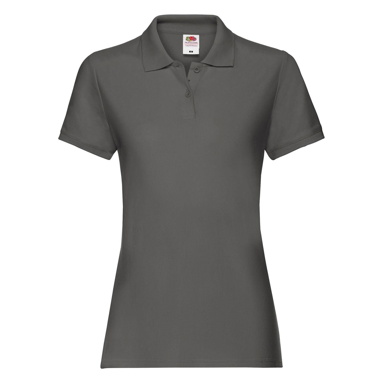 Graphite Women's Polo Fruit of the Loom