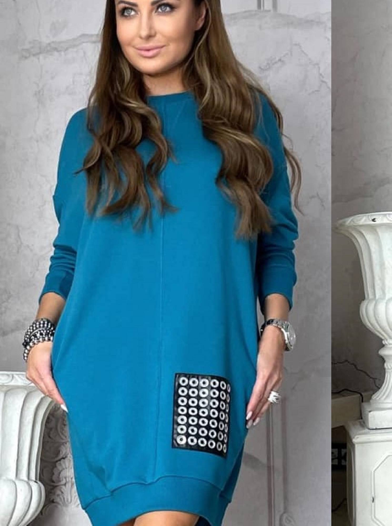 Turquoise Tunic By O La La Cxp0903. S62