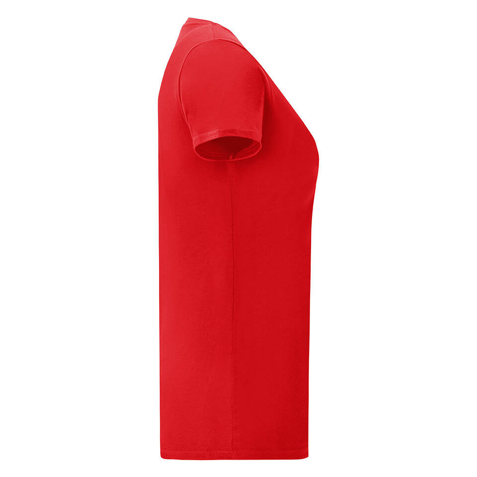 Iconic red Fruit of the Loom Women's T-shirt