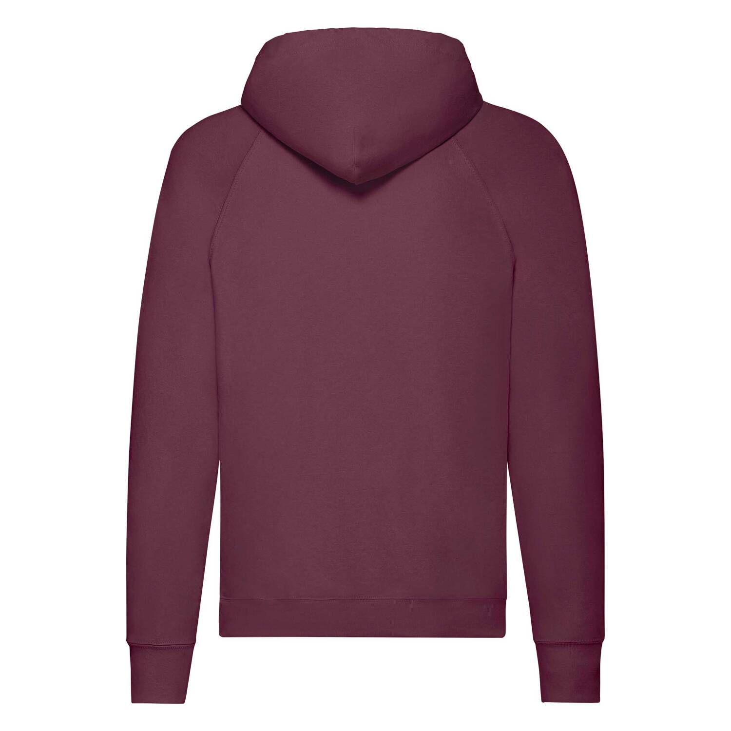 Burgundy Men&#039;s Hooded Sweat Sweat Fruit of the Loom