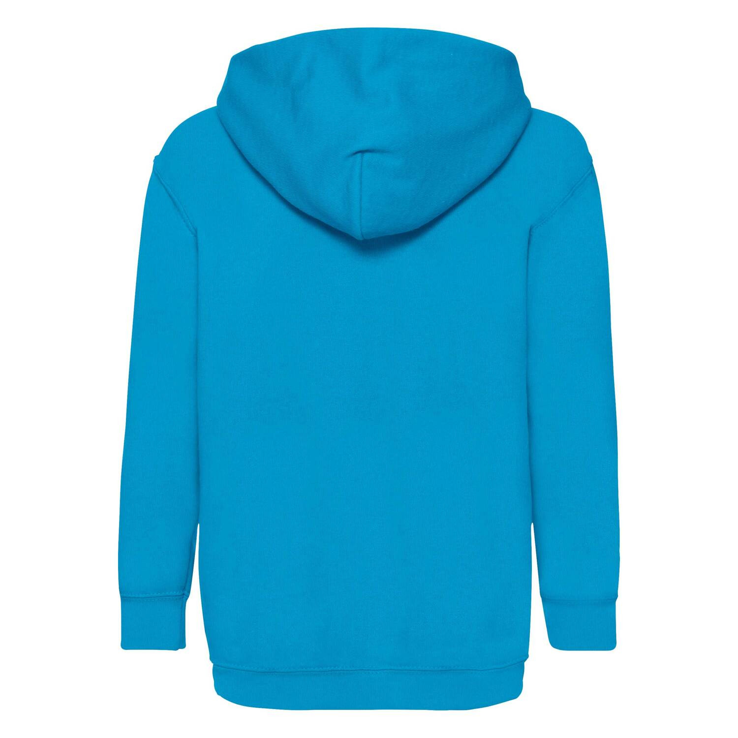 Blue children's sweatshirt Classic kangaroo Fruit of the Loom