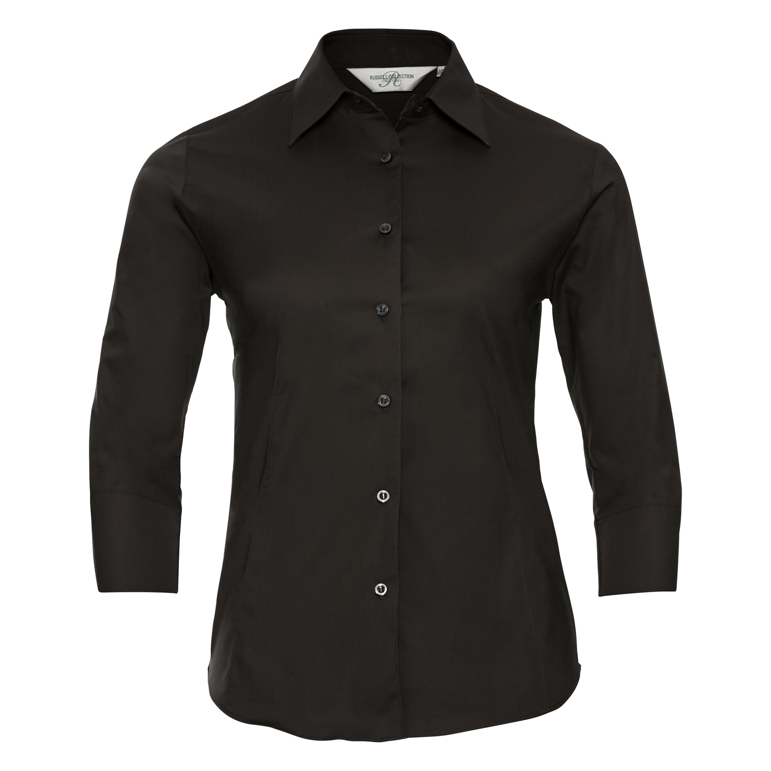 Brown women&#039;s classic shirt Russell