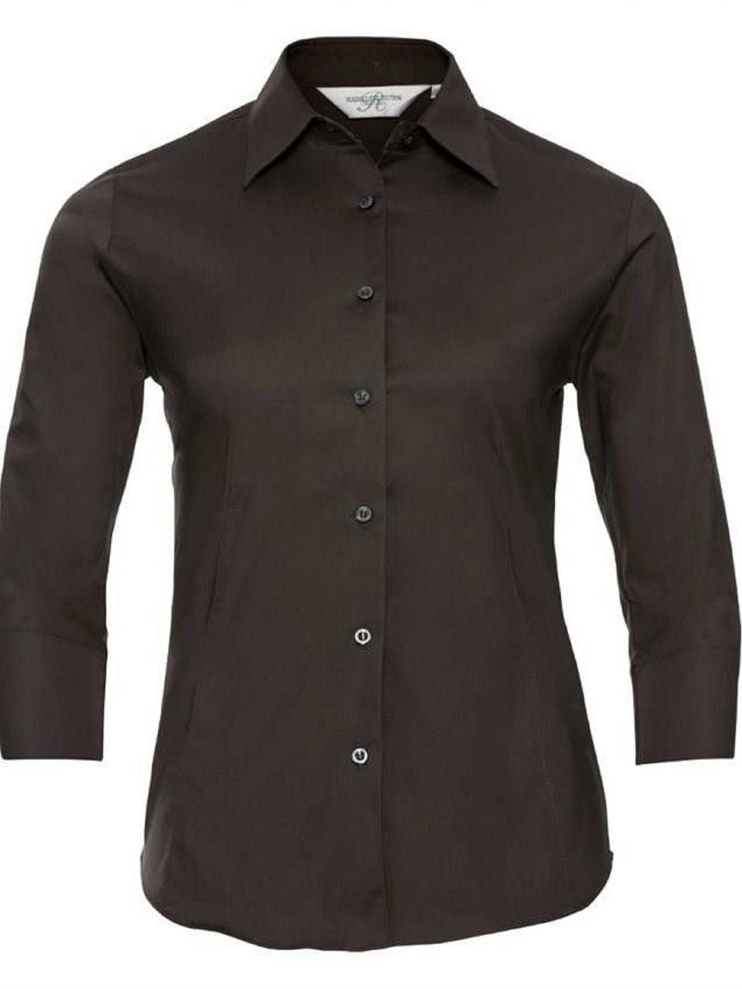 Brown women&#039;s classic shirt Russell