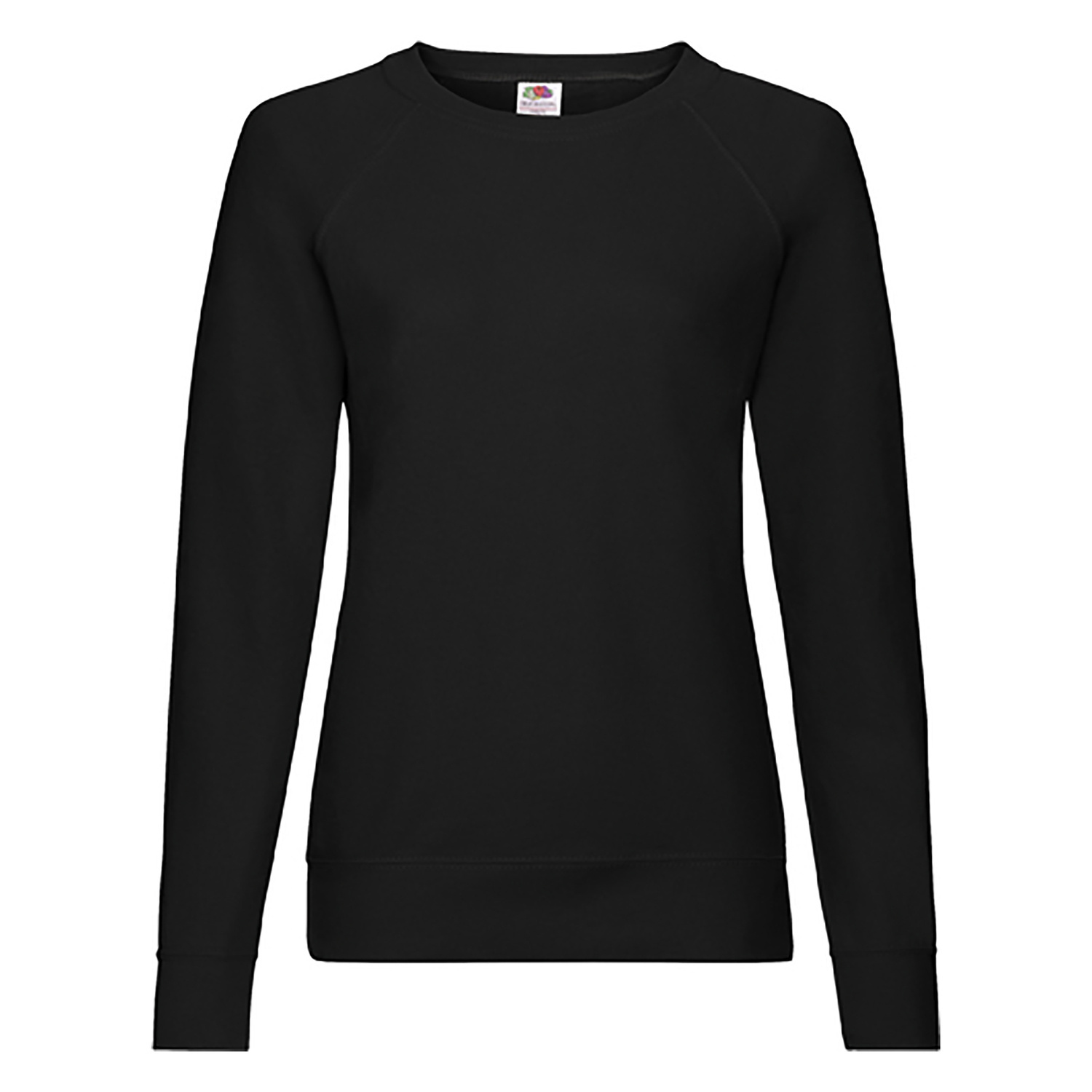Black classic light sweatshirt Fruit of the Loom