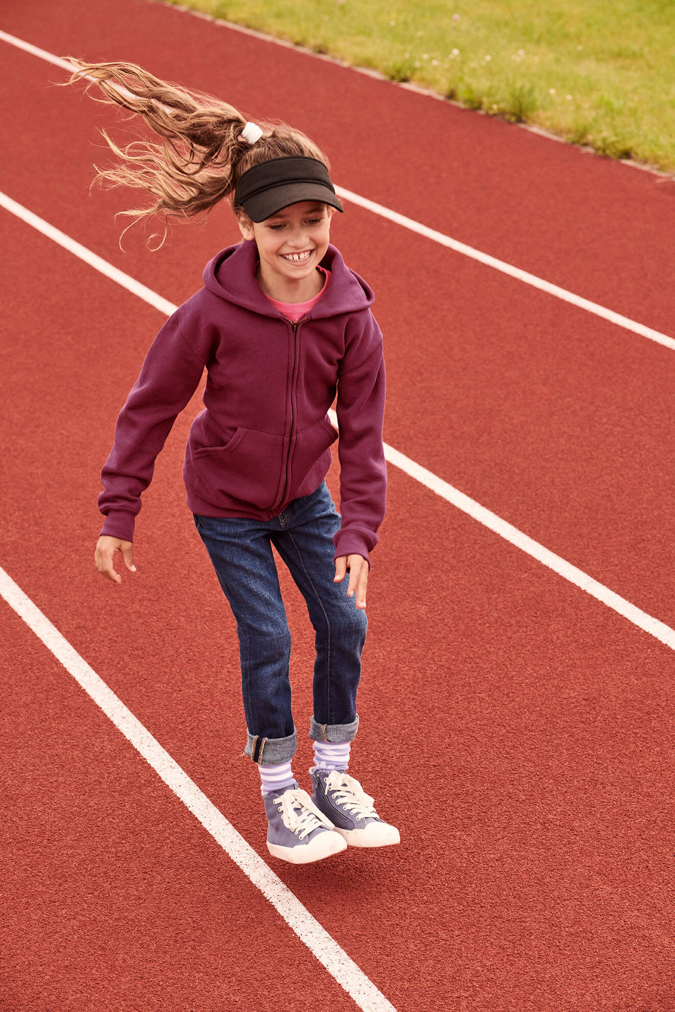 Burgundy Classic sweatshirt Fruit of the Loom