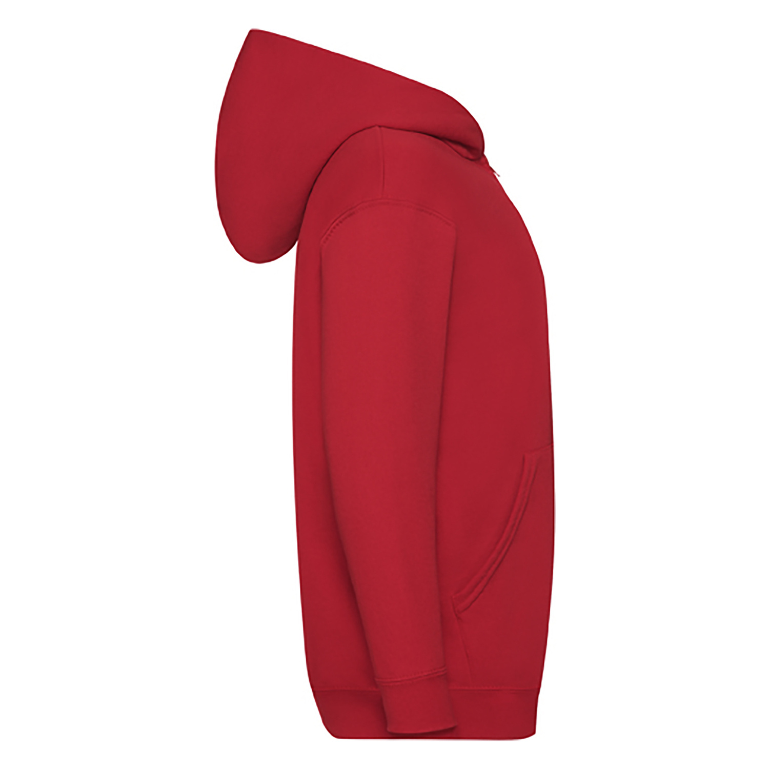Red Classic sweatshirt Fruit of the Loom
