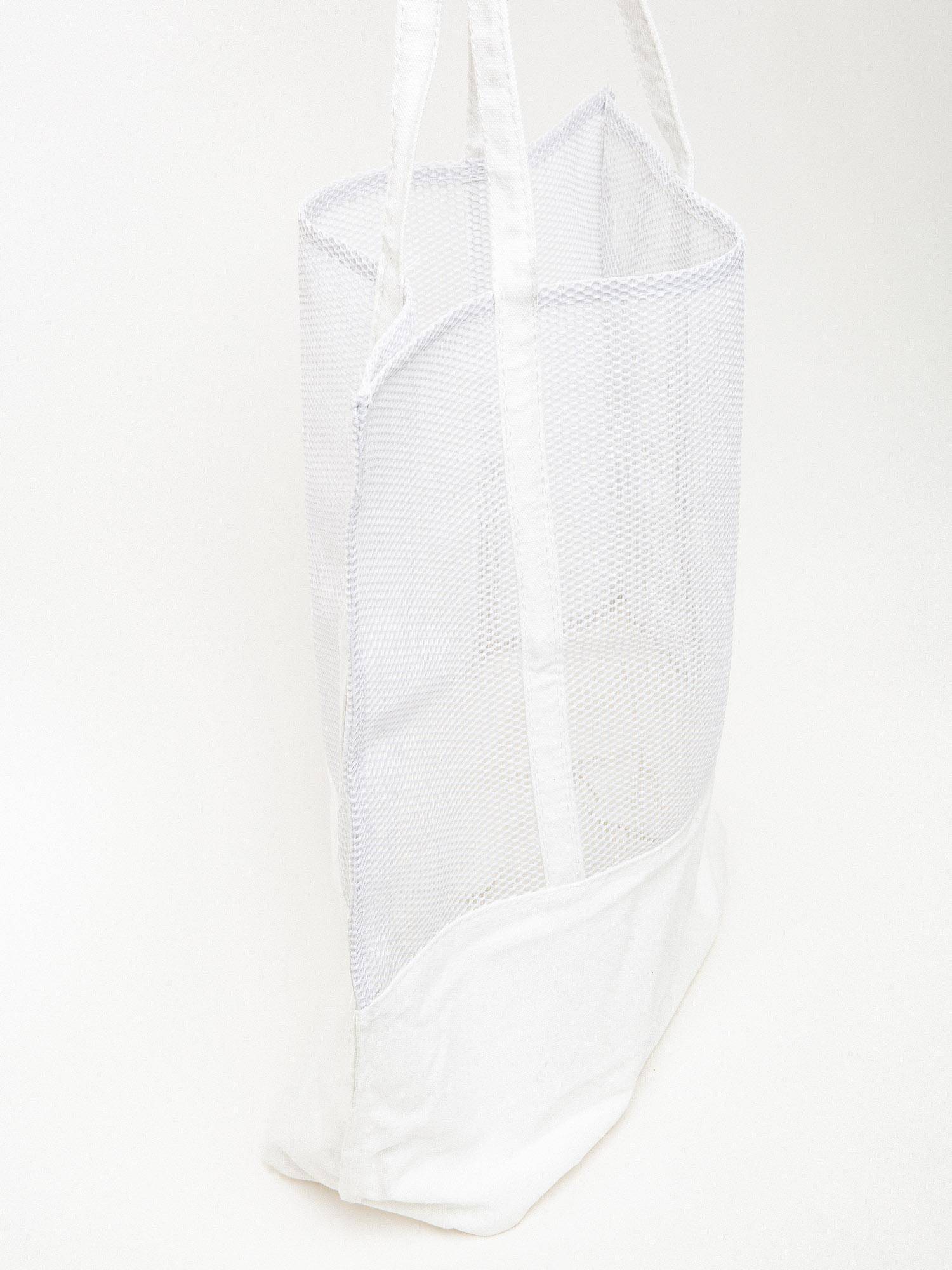 Openwork bag white