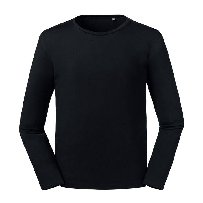 Russell Men's Pure Organic Long Sleeve T-Shirt