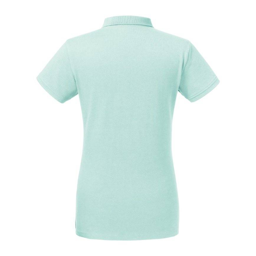 Niebieska koszulka męska polo Pure Organic Russell