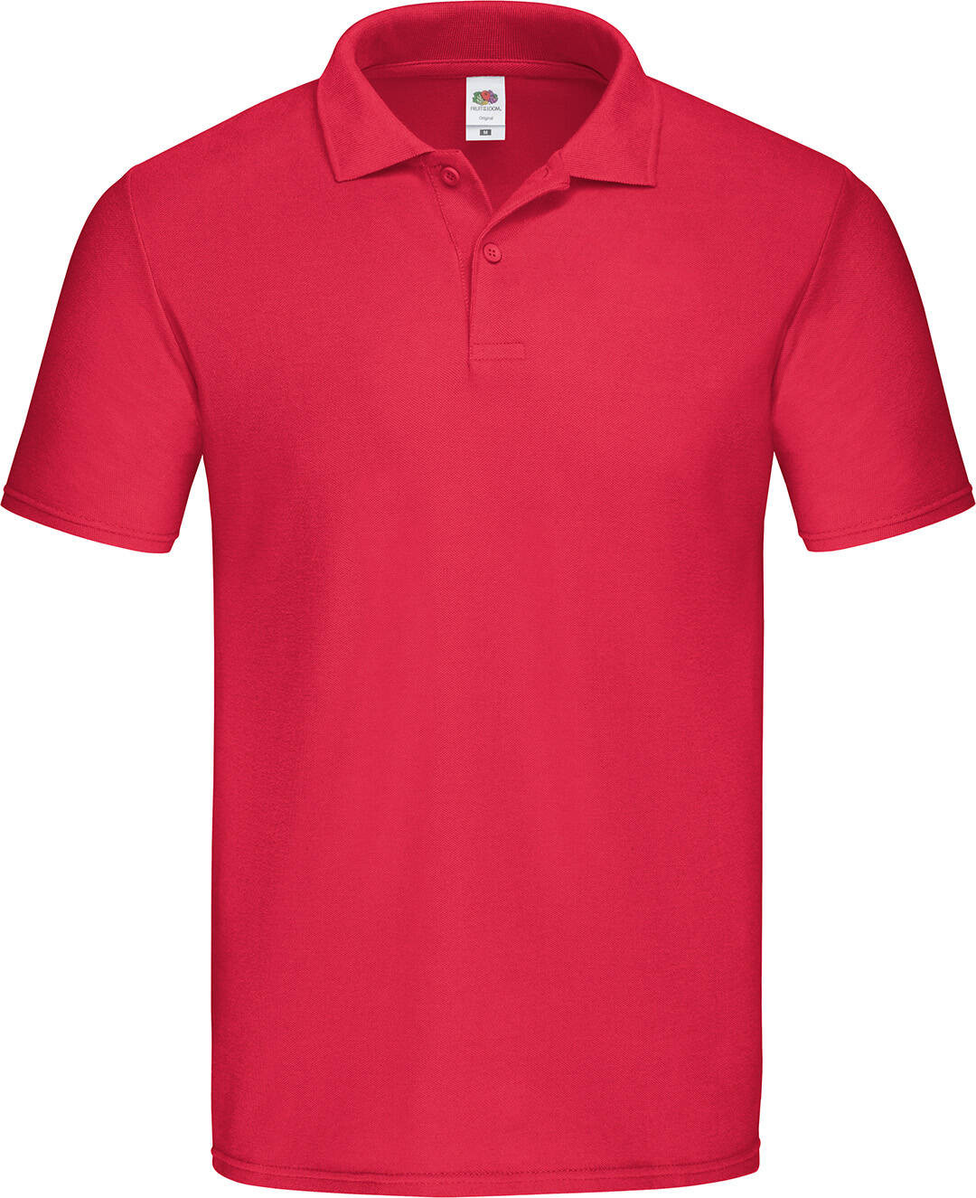 Czerwona koszulka męska polo Original Polo Friut of the Loom