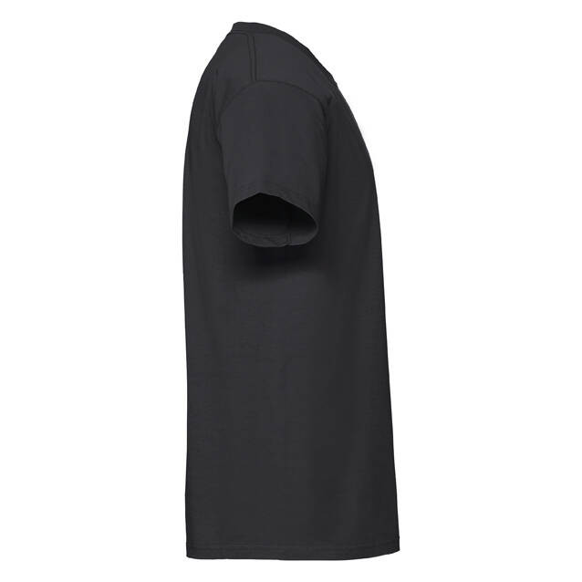 Black Iconic 195 Ringspun Premium Fruit of the Loom