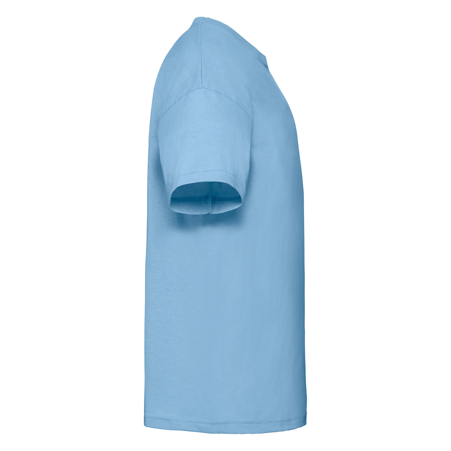 Tričko Fruit of the Loom Blue Cotton