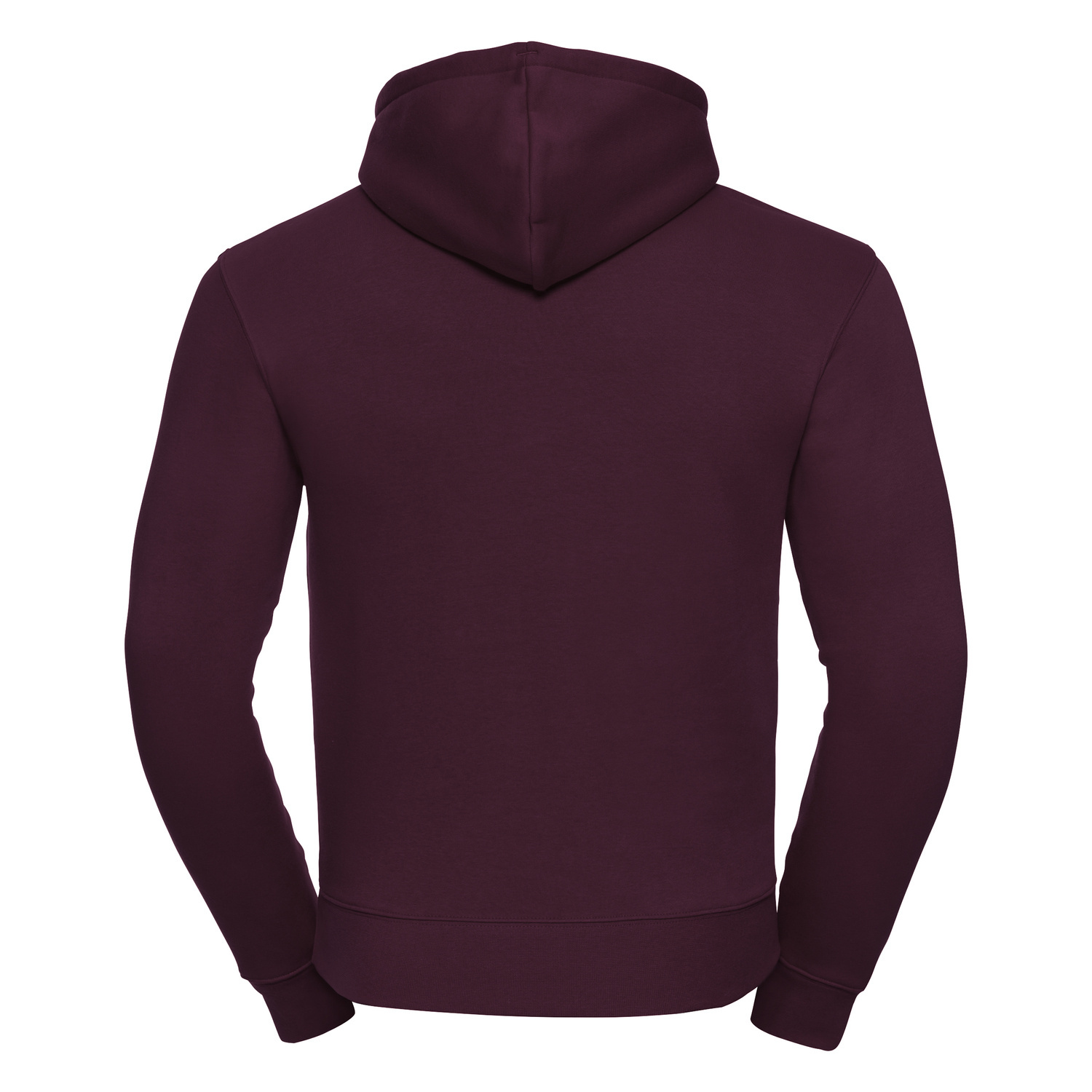 Burgundy men's hoodie Authentic Russell