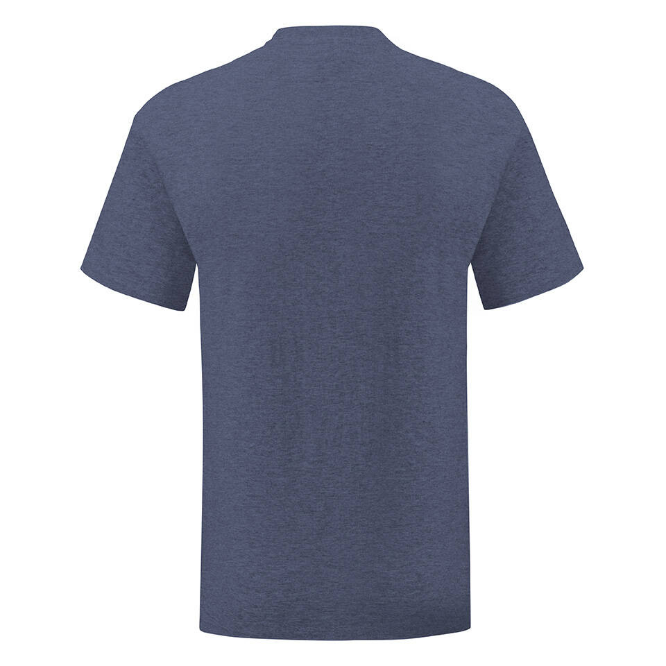 Navy blue Iconic combed cotton t-shirt Fruit of the Loom