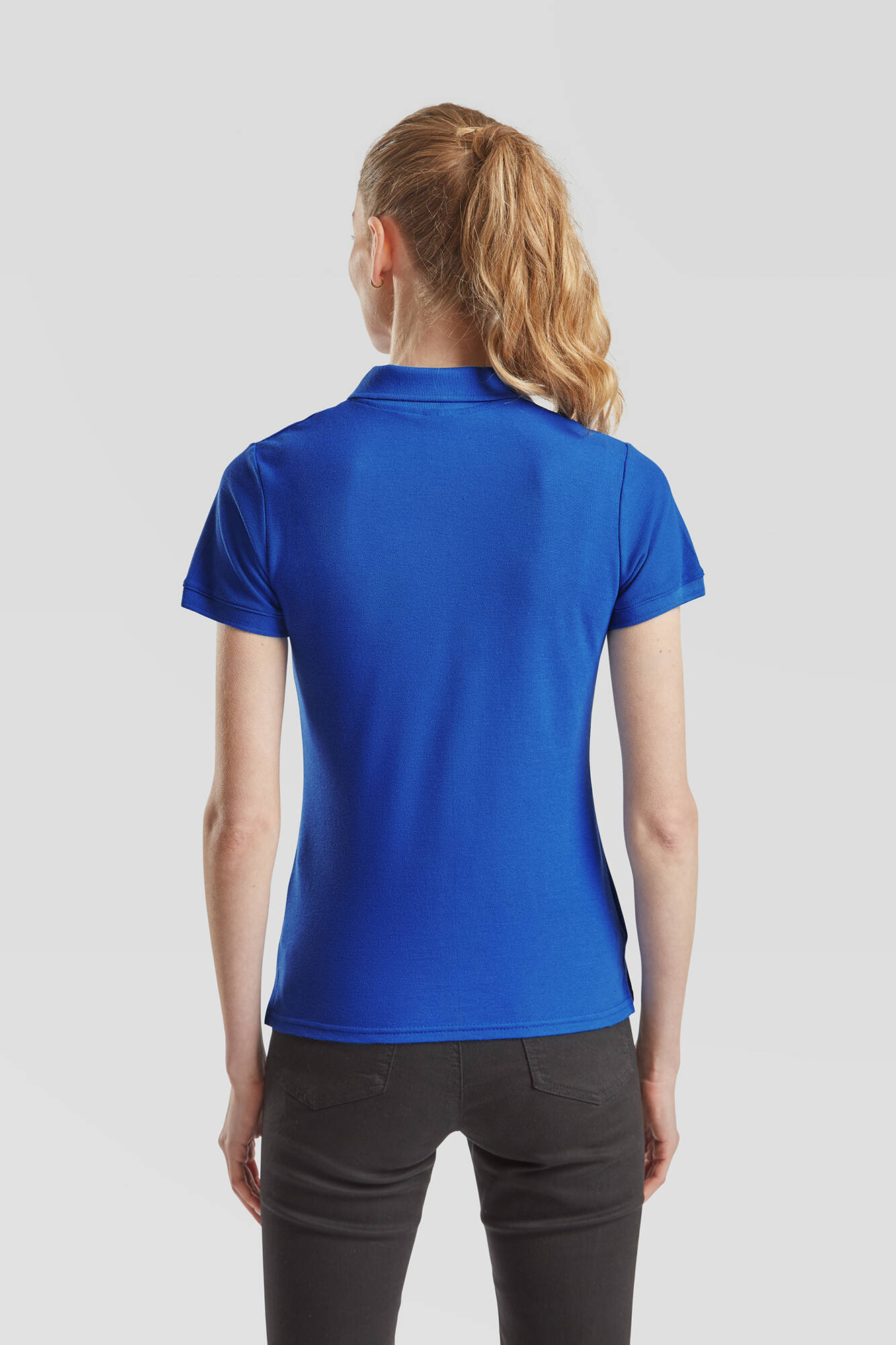 Blue Polo Fruit of the Loom