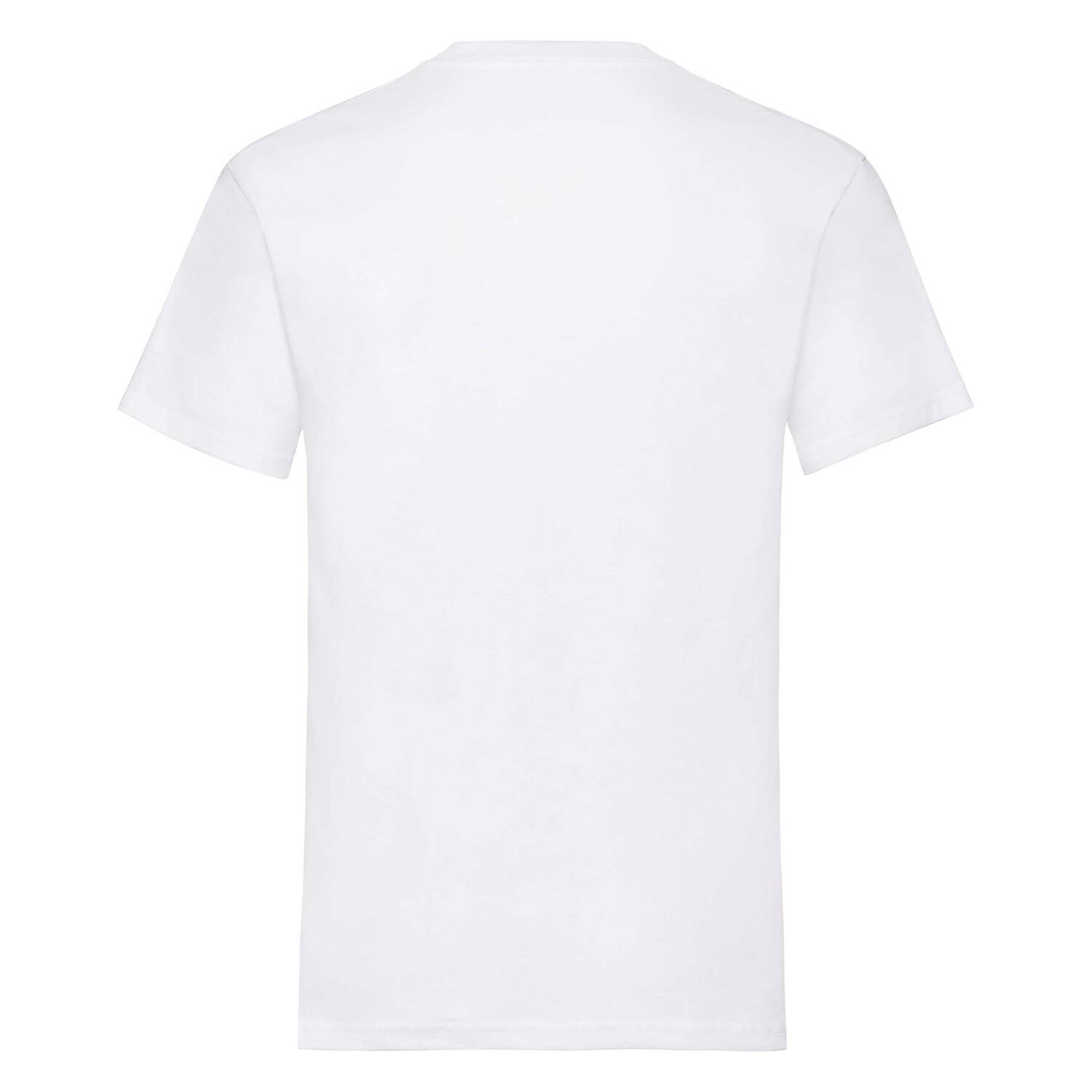 White Men's T-shirt Heavy Fruit of the Loom