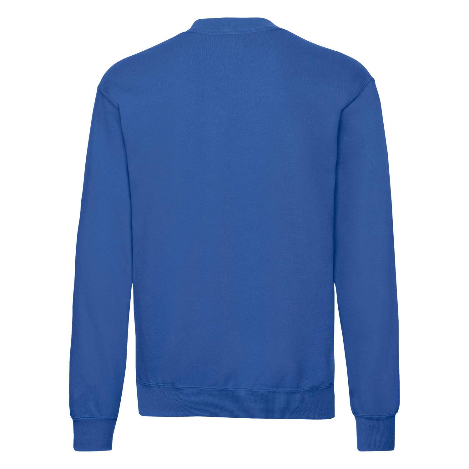 Men's Blue Sweatshirt Set-in Sweat Fruit of the Loom